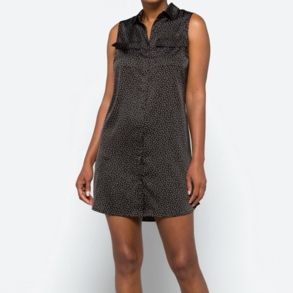 NWT Violets & Roses polka dot shirt dress size 4 - Picture 3 of 10